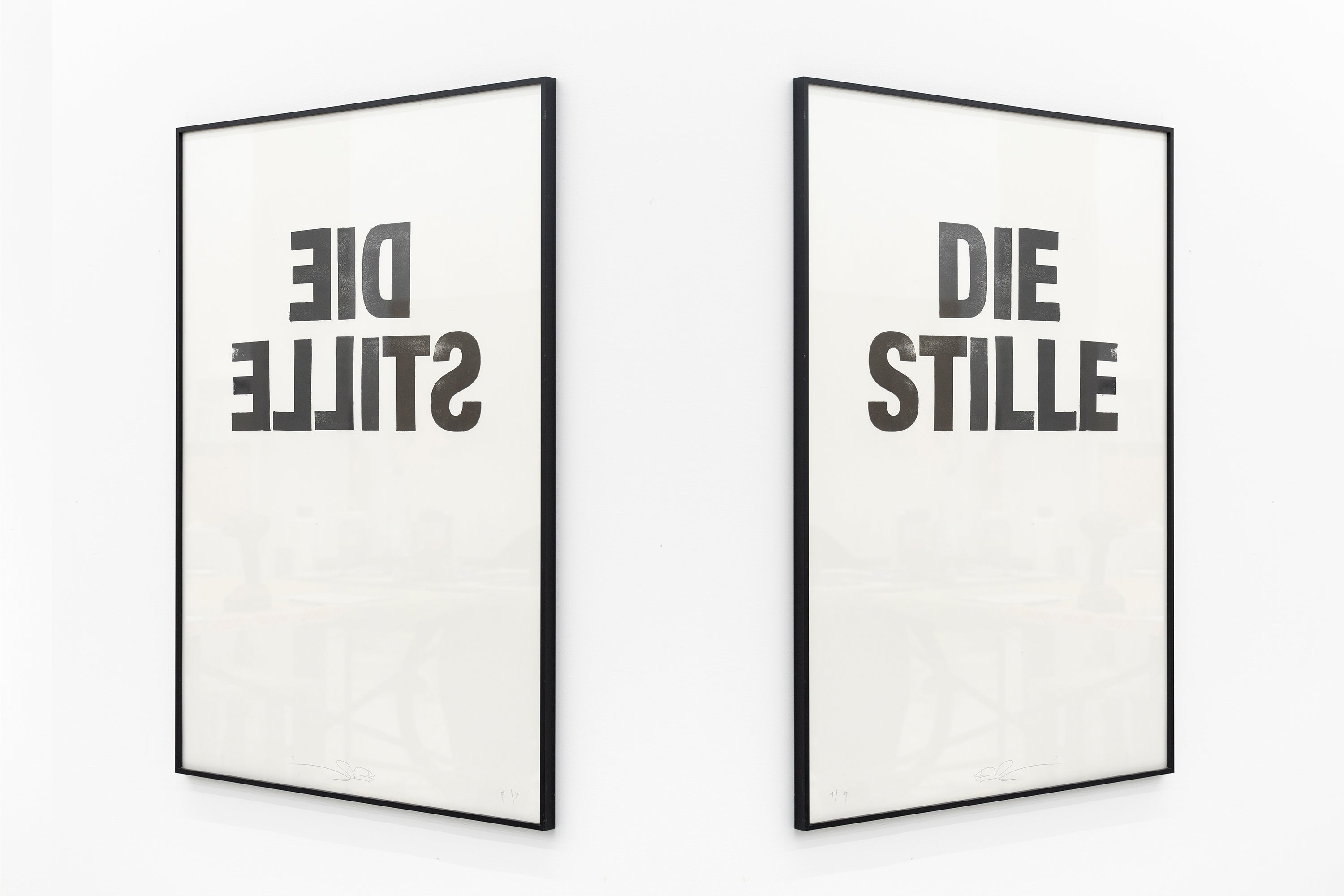 DIE STILLE (SILENCE) 70x100