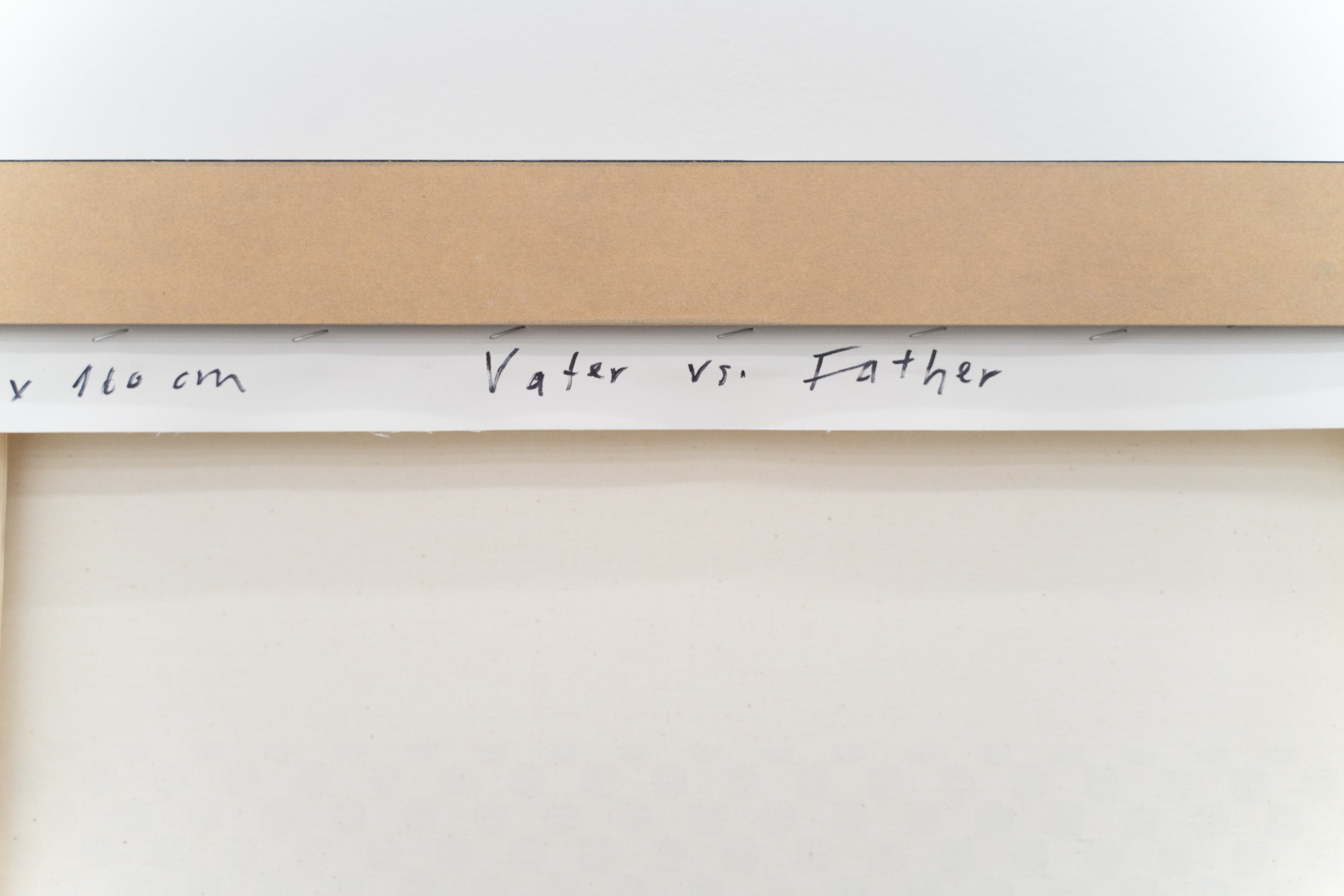 VATER vs. FATHER BLACK CANVAS