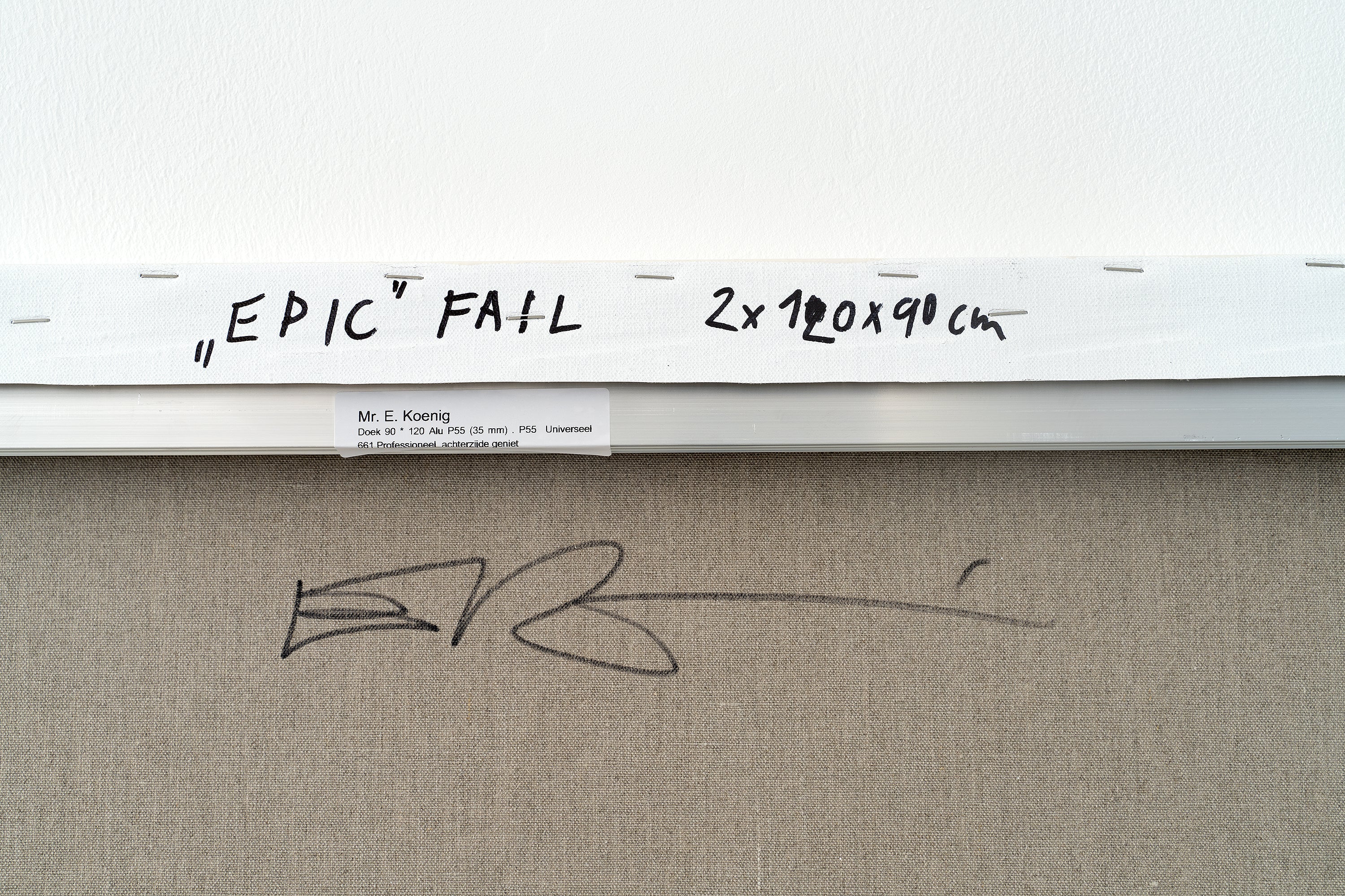 EPIC FAIL CANVAS 2x120x90CM