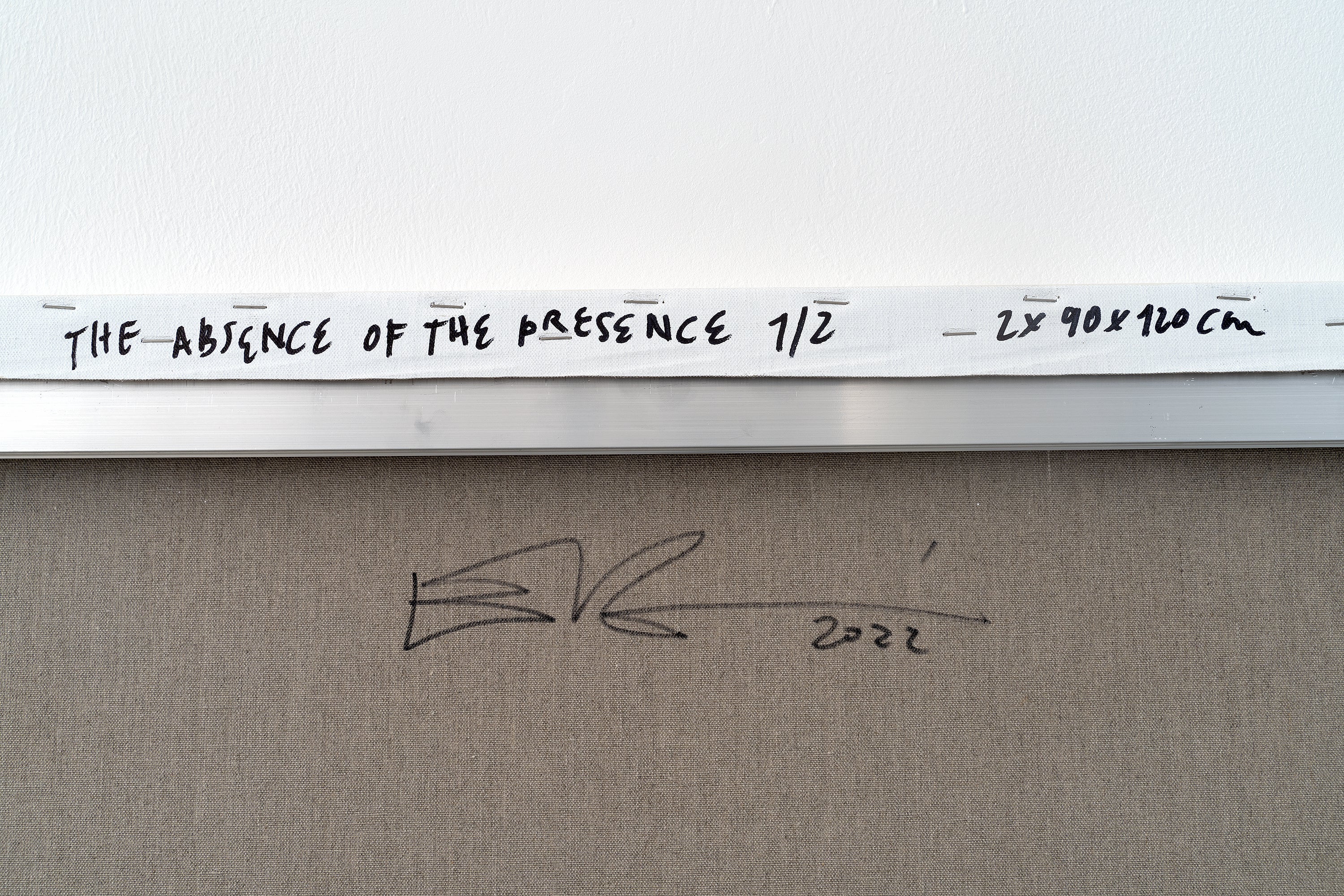 ABSENCE OF PRESENCE CANVAS 2x90x120CM