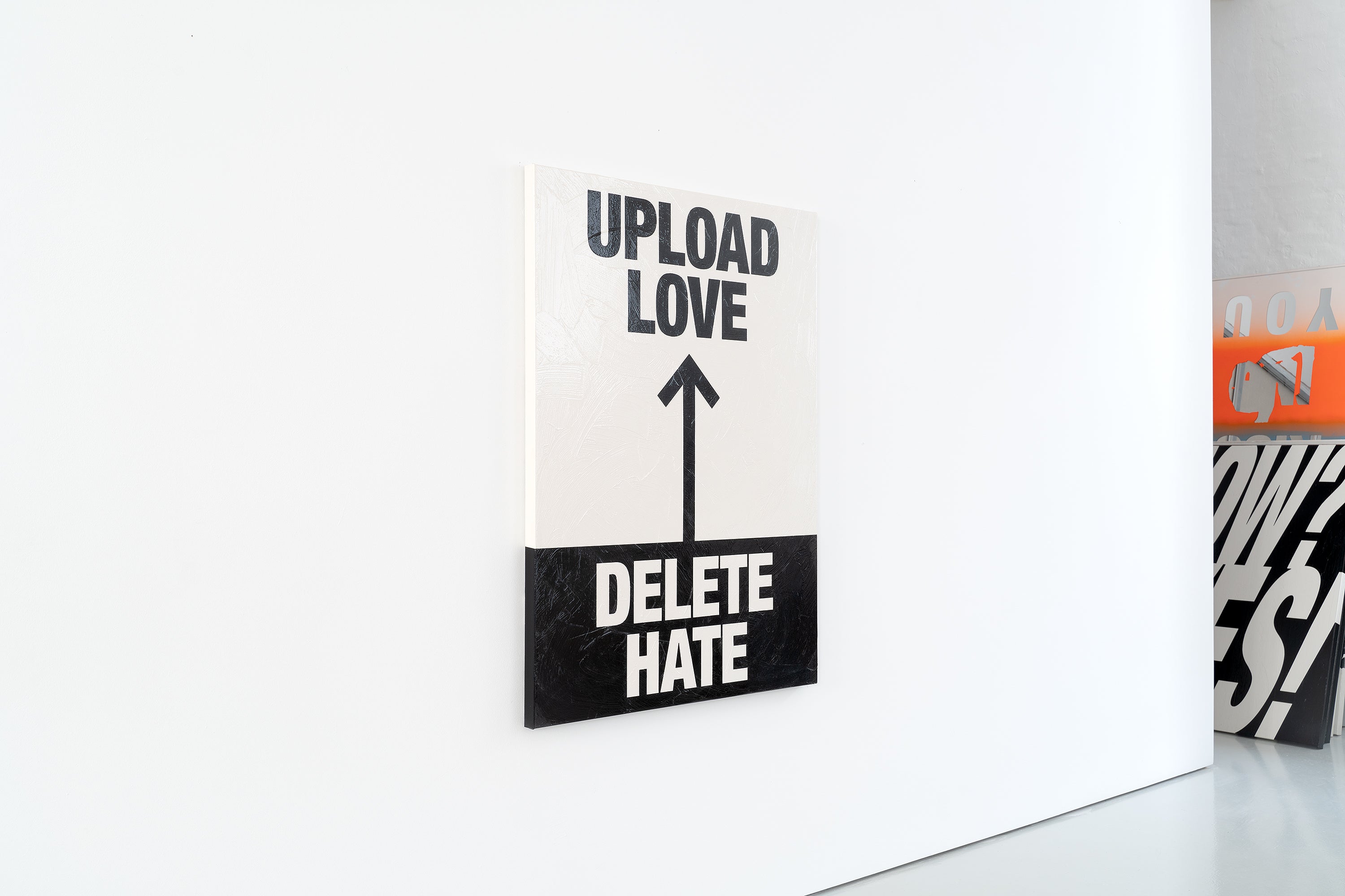 UPLOAD LOVE CANVAS 90x120CM