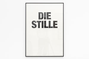 DIE STILLE (SILENCE) 70x100