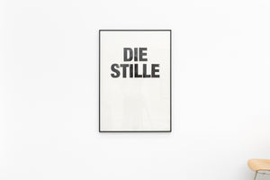 DIE STILLE (SILENCE) 70x100