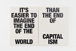 END OF CAPITALISM CANVAS 2x90x120CM